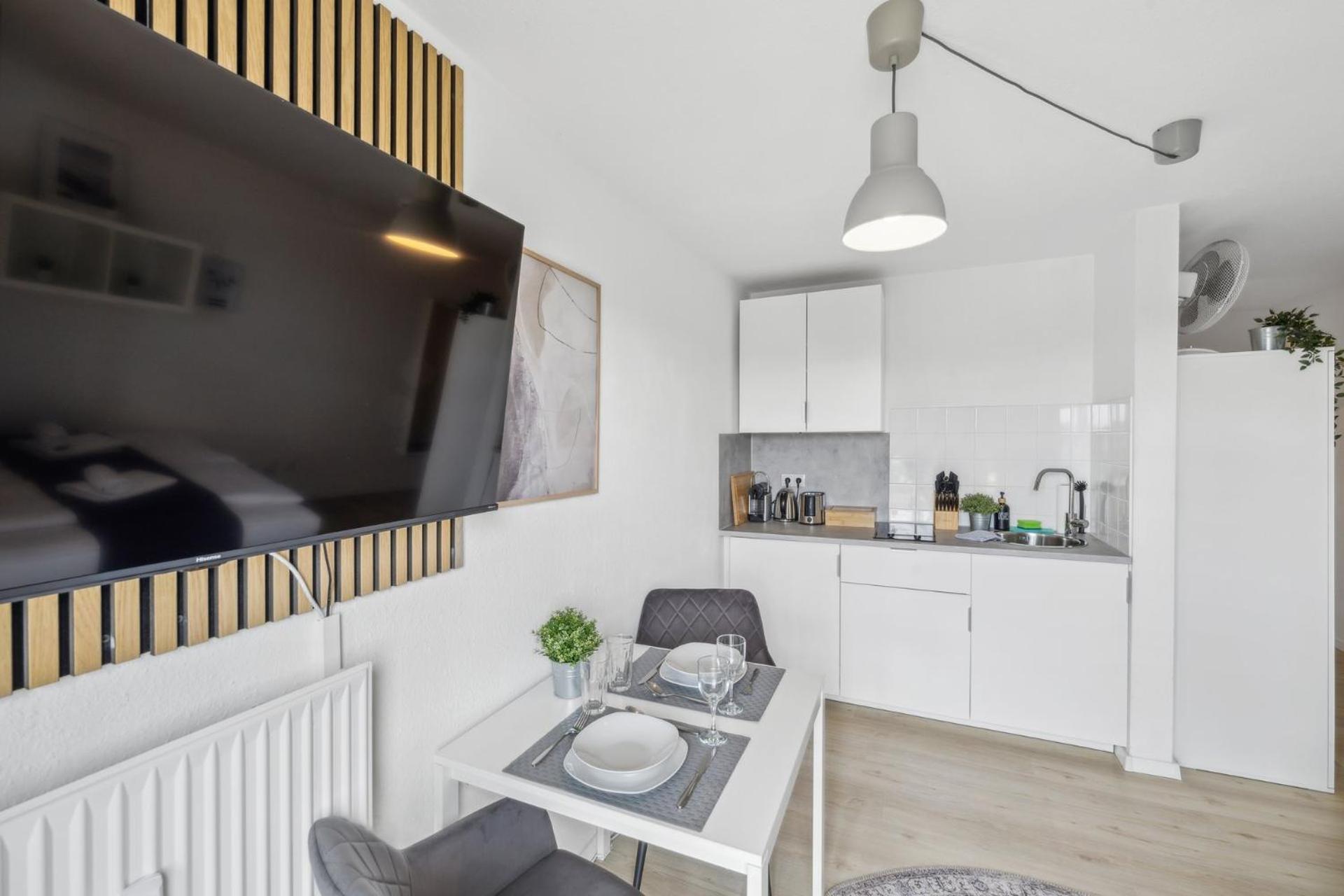 Andriss - Study & Work Apartments - Wifi - Kitchen カイザースラウテルン エクステリア 写真