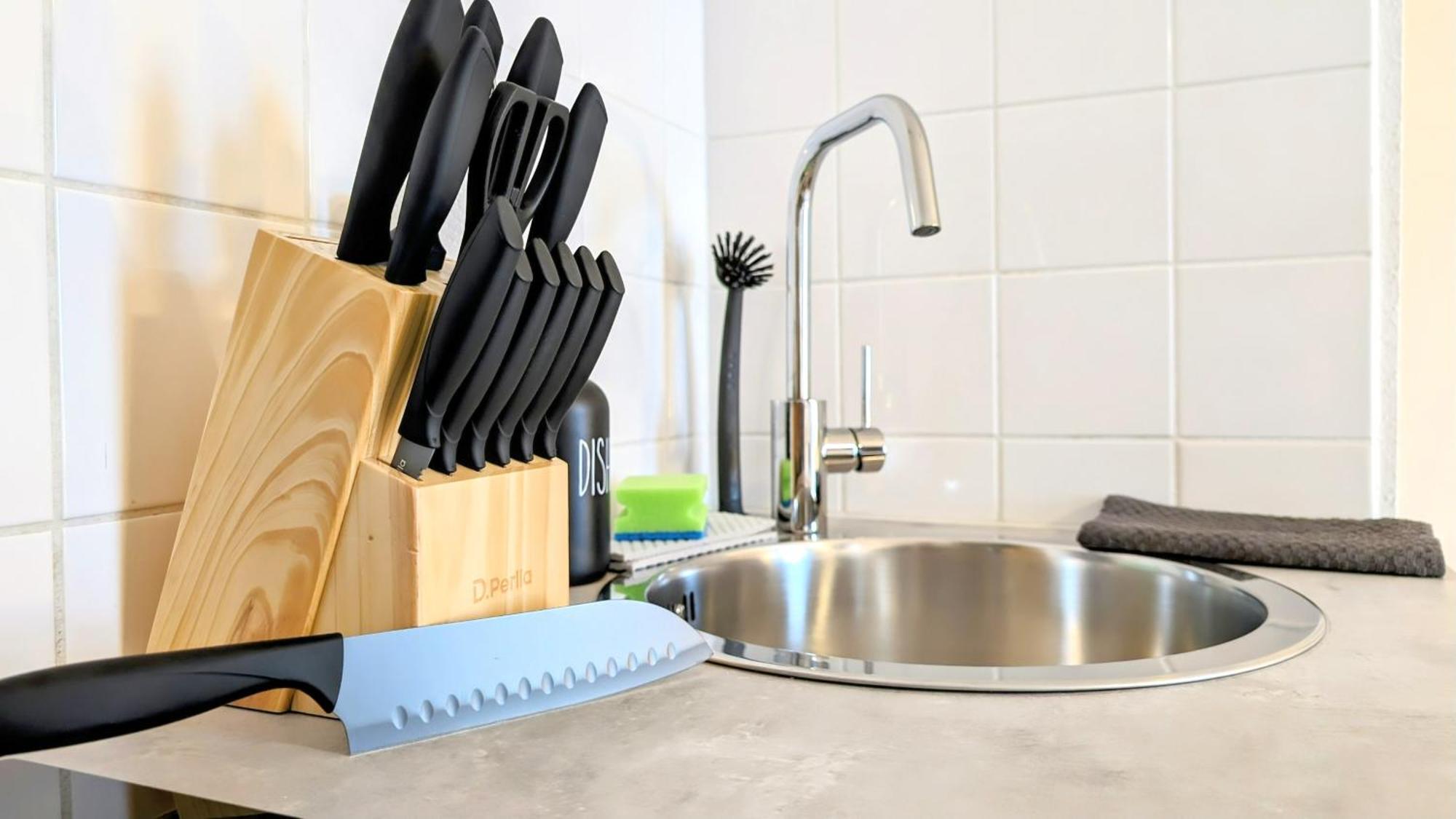 Andriss - Study & Work Apartments - Wifi - Kitchen カイザースラウテルン エクステリア 写真